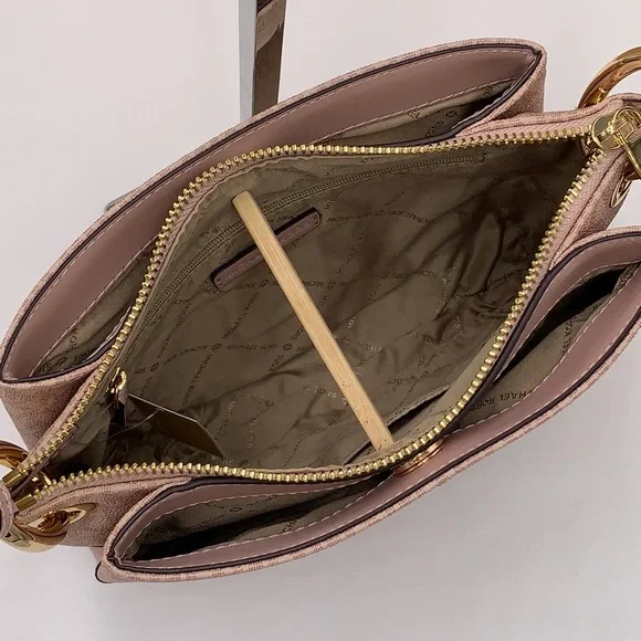 MICHAEL KORS NICOLE LG TRIPLE COMPARTMENT CROSSBODY - Picture 11 of 16